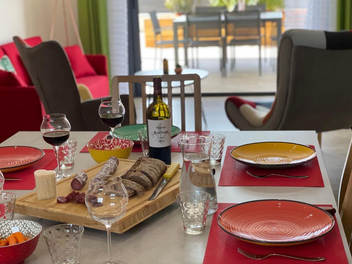 Villa Moderne Avec Spa A Montalivet Vensac Eksteriør billede