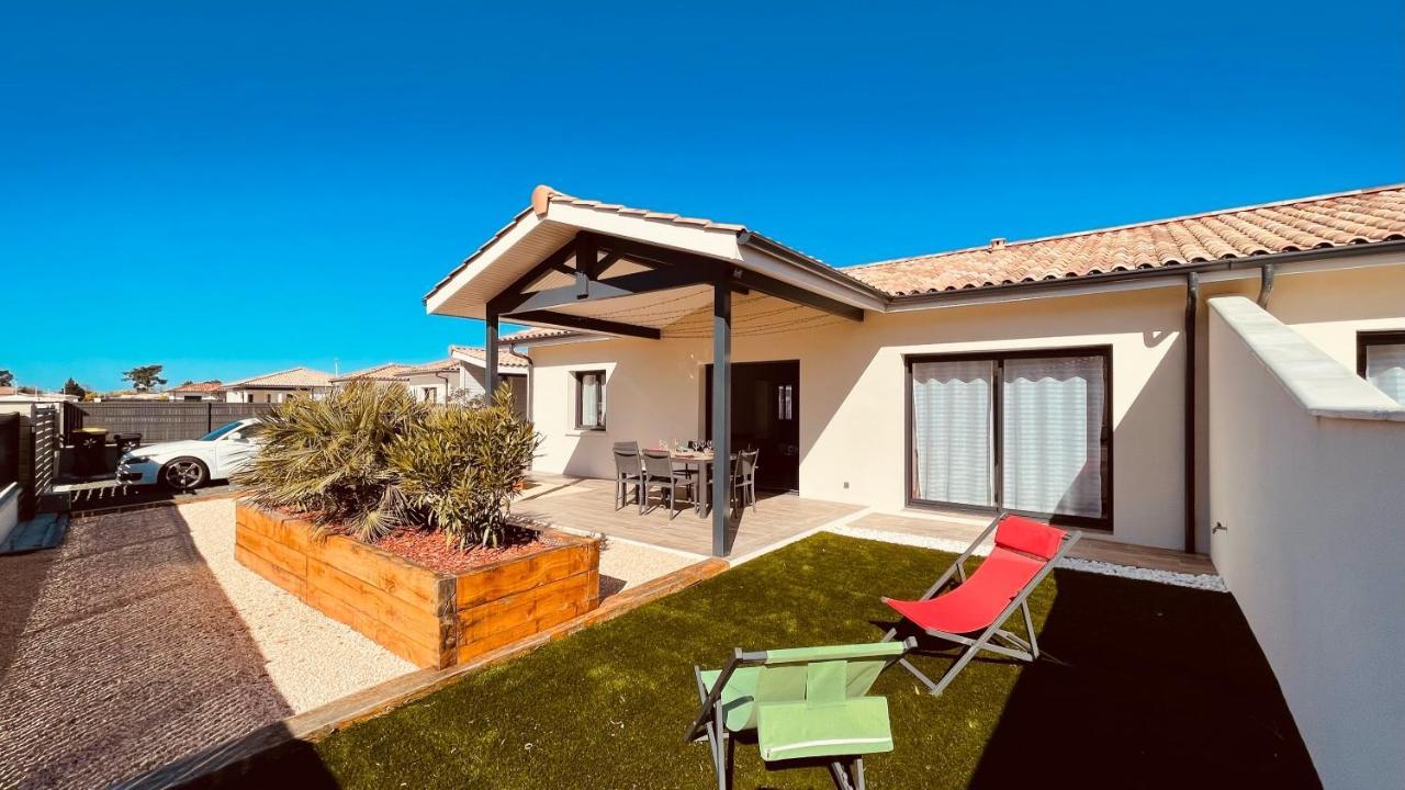 Villa Moderne Avec Spa A Montalivet Vensac Eksteriør billede